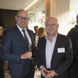 AFA CEO, Brad Fox and riskinfo Publisher, Peter Sobels at the launch